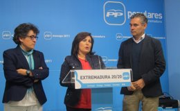 Foto: El PP dice que sus dos años al frente de Extremadura han servido para "poner orden" al "desbarajuste" dejado por Vara (EUROPA PRESS)