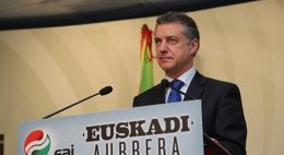 Foto: Urkullu dice que "estamos mejor", ya que la salida de la crisis está "más presente" en la agenda de los partidos (PNV)