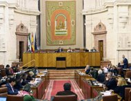 Foto: Luz verde al decreto contra la exclusión social con la abstención del PP-A (EUROPA PRESS/PARLAMENTO ANDALUZ)