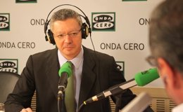 Foto: Ruiz-Gallardón cree que el papel de Aznar no es tanto volver a la política como influir en ella (ONDA CERO)