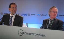 Foto: Rajoy, De Guindos y Rubalcaba repetirán en la XXIX Reunión del Círculo de Economía (EUROPA PRESS)