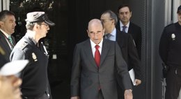Foto: Botín, Fainé y González dicen que Guindos les citó para hablar de Bankia pero no de la salida de Rato (EUROPA PRESS)