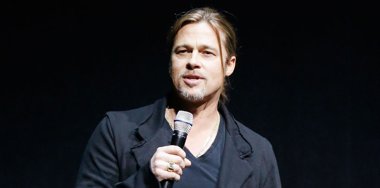Foto: Aparición sorpresa de Brad Pitt en un pase de World War Z (GETTY)