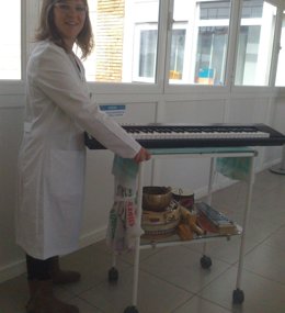 Foto: El Hospital de Toledo implanta sesiones de musicoterapia para niños pacientes oncológicos (EUROPA PRESS/SESCAM)