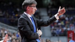 Foto: Moncho Fernández (Blusens Monbus): "El segundo cuarto ha sido definitivo" (ACB PHOTO)