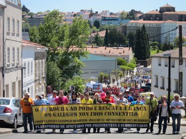Foto: Máis de mil preferentistas esixen "vontade política" para recuperar os seus aforros (EUROPA PRESS)