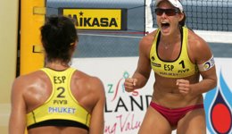 Foto: Steiner y Baquerizo terminan en quinto lugar en el World Tour de Corrientes (FIVB)
