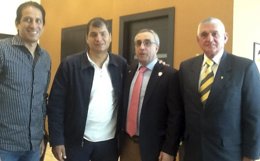 Foto: Alejandro Blanco ayuda a impulsar el deporte en Ecuador (COE)