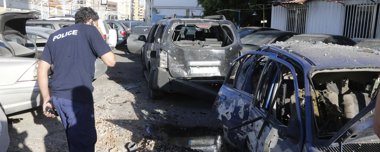 Foto: Cinco heridos por dos proyectiles en un barrio periférico de Beirut  (REUTERS)