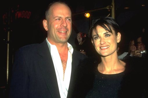 Bruce Willis y Demi Moore