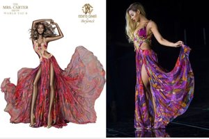 Roberto Cavalli le borra las curvas a Beyoncé