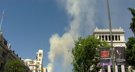 Bomberos logran controlar incendio del Teatro Alcázar