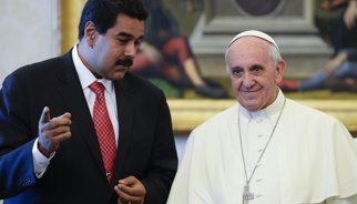 El Papa aborda con Maduro la situación política de Venezuela