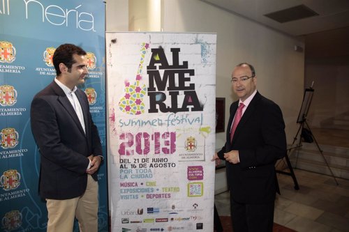 El alcalde de Almería presenta Almería Summer Festival