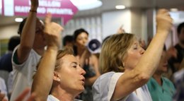 Foto: CGT reclama que el SMS "asuma la limpieza del hospital de la Arrixaca" y la gestión pase a ser pública (CGT)