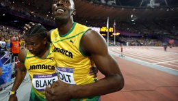 Foto: Blake no se recupera y sólo podrá competir en la prueba de los 100 en el Mundial de Moscú (REUTERS)
