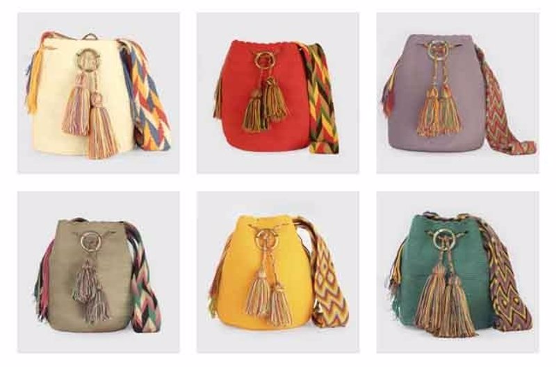 diseños de bolsos wayuu