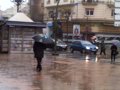 Foto: Las lluvias provocan la caída de una fachada en Santander y de un árbol en la A-67, además de inundar garajes (EUROPA PRESS)
