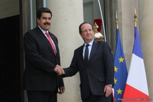 Hollande y Maduro abogan por más unión entre Europa y Latinoamérica