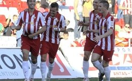 Foto: Charles pone al Almería rumbo a Primera (UD ALMERÍA)