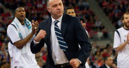 Foto: Pablo Laso obtiene su primera Liga al frente del Real Madrid (ACB PHOTO )
