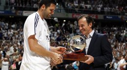 Foto: Felipe Reyes, nombrado 'MVP' de la final (ACB MEDIA)