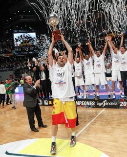 Foto: Más de 3,3 millones de telespectadores vieron el triunfo del Real Madrid en la final (EUROPA PRESS)