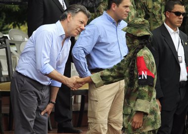 Foto: FARC: Marco Jurídico "no jugará ningún papel positivo en proceso de paz" (Jaime Saldarriaga / Reuters)