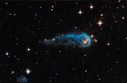 Foto: El telescopio espacial Hubble observa una 'Oruga Cósmica' (ESA/NASA)