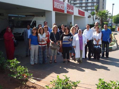 Imagen de un momento del viaje a Marruecos de Enfermeras Para el Mundo