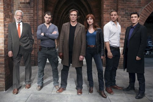 Crossing Lines: Season 1(L-R) Donald Sutherland, Richard Flood, William Fichtne