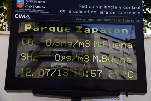 Estación de medición de la calidad del aire de El Zapatón