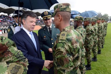 Foto: Santos: "El Fuero Militar existe con o sin reforma y se hará valer" (PRESIDENCIA)