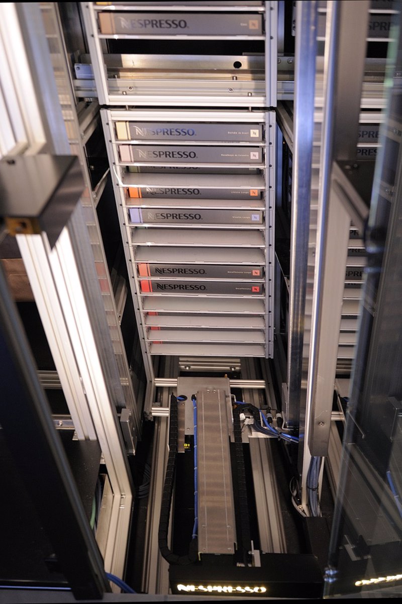 Nespresso lanza Cube, sus máquinas expendedoras de cápsulas