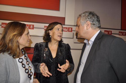 Mayte Pérez, Inés Ayala y François Alfonsi