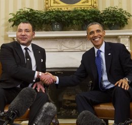 Foto: Obama alaba ante Mohamed VI su plan de autonomía para el Sáhara Occidental (JASON REED / REUTERS)