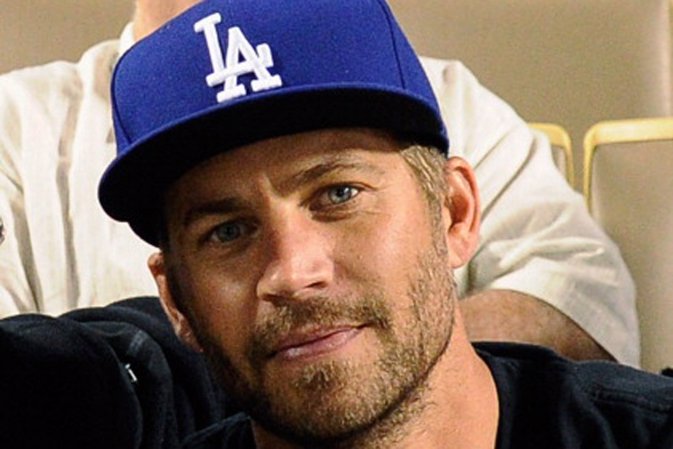 LOS ANGELES, CA - SEPTEMBER 14:  Actor Paul Walker attends the basebeall game be