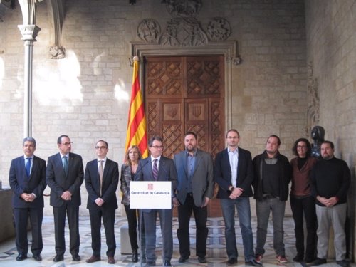 El presidente Artur Mas anuncia la fecha y preguntas de la consulta
