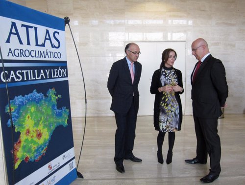 Ruiz Medrano, Clemente y López González presenta el Atlas Agroclimático de CyL