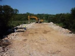 Imagen de las obras de la variante (Archivo)