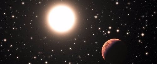 Planeta hallado en un cúmulo estelar