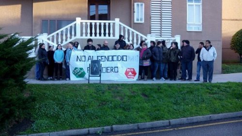 Concentración de la PAH para evitar un desahucio de un piso de alquiler
