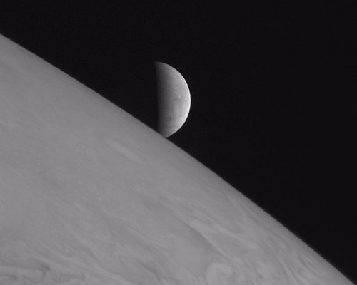 Europa, luna congelada de Júpiter