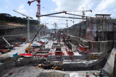 Foto: Las obras de ampliación del Canal de Panamá están al 72.3% (IMPREGILO/FABRIZIO FRIGERIO)