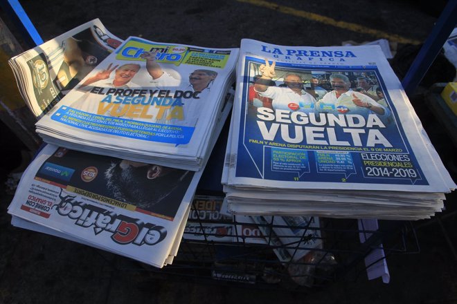 Foto: En el Salvador será necesaria una segunda vuelta (REUTERS)