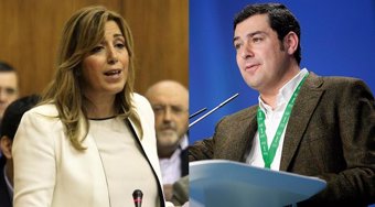 Susana Díaz se reúne este lunes en Sevilla con Juan Manuel Moreno para abordar posibles acuerdos
