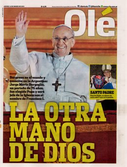 Diario olé papa francisco