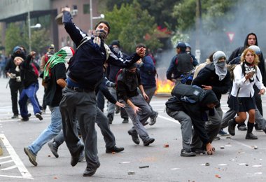 Foto: Chile presentará acciones legales por los actos de violencia (VICTOR RUIZ CABALLERO / REUTE)
