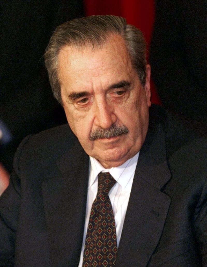 El ex presidente argentino Raúl Alfonsín (1976 1983) - fotonoticia_20140331174419_800