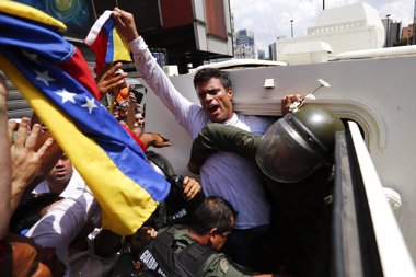 Foto: La oposición reclama la liberación de Leopoldo López (REUTERS)